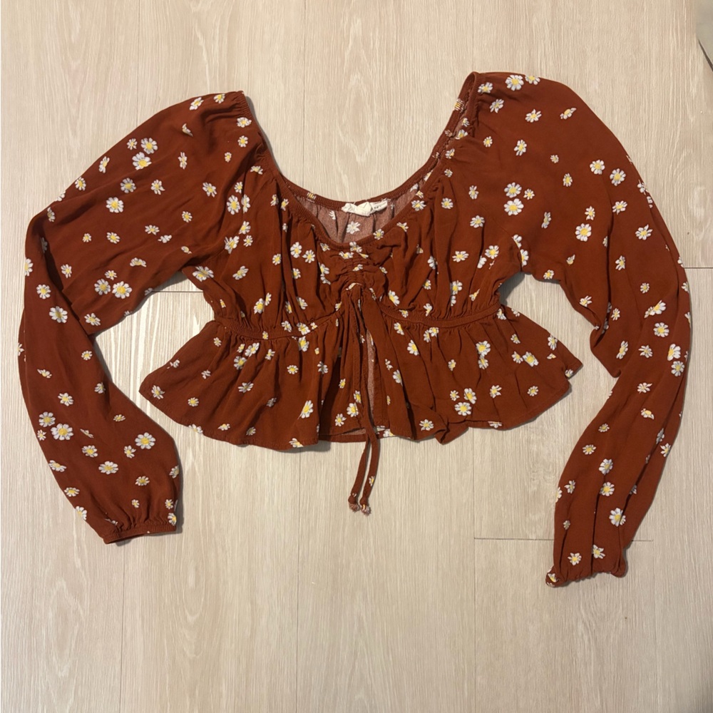 Floral Rust Women's Jumpsuit